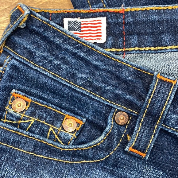 True Religion size 24 raw hem jeans - Picture 9 of 9